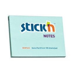 Стикеры Stick´N 21152 76x102мм синие