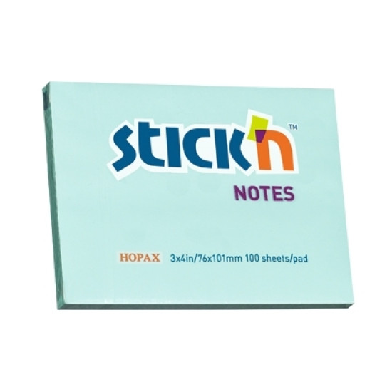 Стикеры Stick´N 21152 76x102мм синие