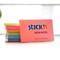 Стикеры StickN 21168 Неоново-оранжевые 100шт