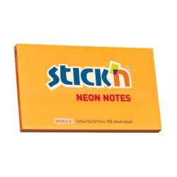 Стикеры Stick'N "21168", Neon Orange, Надежное крепление