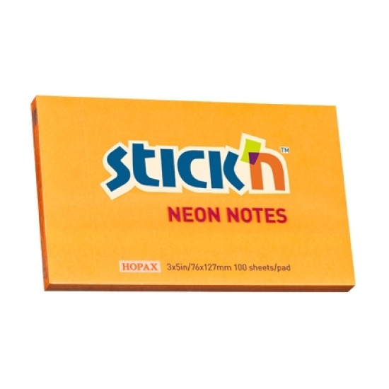 Стикеры Stick'N "21168", Neon Orange, Надежное крепление