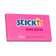 Стикеры Stick'N "21169", Neon Magenta, С усиленным клеем