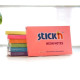 Стикеры StickN 21170 Неонрозовый 100шт