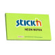 Клейкие заметки Stick'N "21171", Neon Lime, High Visibility