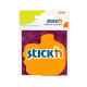 Стикеры Stick'N "21178", Neon Orange, Необычная форма руки