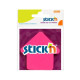 Стикеры Stick'N "21181", Neon Pink, Дизайн со стрелкой