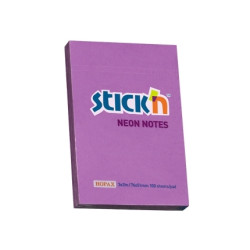 Стикеры Stick'N "21208", Neon Purple, Сильный клей.