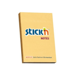 Клейкие листки Stick'N "21390", Orange, Клей без остатка