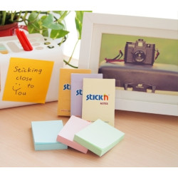 Клейкие листки Stick'N "21390", Orange, Клей без остатка