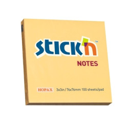 Стикеры Stick'N "21391", Orange, Strong Adhesive