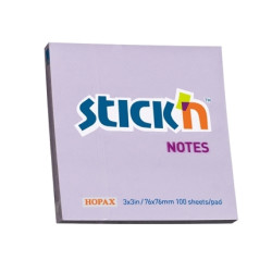 Стикеры Stick'N "21403", Pastel Purple, Удаление без следов