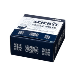 Клейкие листки StickN 21431 Два цвета 76x76мм 200л белые