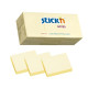 Клейкие листки StickN "21530", Yellow, Усиленная клейкость