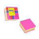 Клейкие Записки Stick'n "Pink Cube", Pink, Кубический Дизайн.