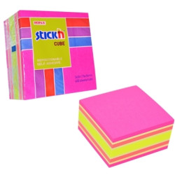 Клейкие блоки Stick´n "21536", Neon Pink, Без следов.