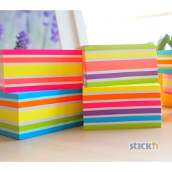 Стикеры StickN 21537 400шт неоново-зеленые