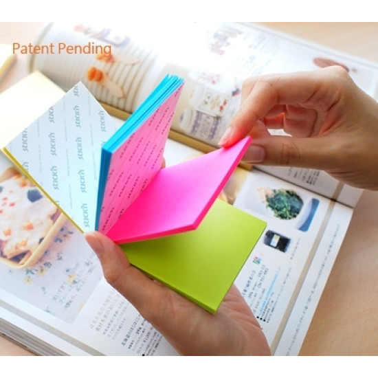 Стикеры Stick'N Magic "Magic Pads", Neon, Суперлипкие