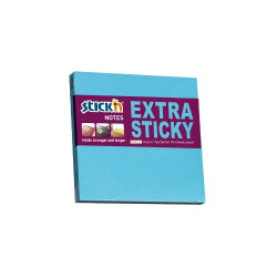 Līmlapiņas StickN 21673 Extra sticky 76x76mm, 90 lapiņas, zila