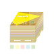 Kraft Cube,3x3´´,400sheets/cube,Kraft & Recycled Mixed
