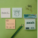 Блокноты StickN "21887", Pastel Assorted, FSC-сертифицированные.