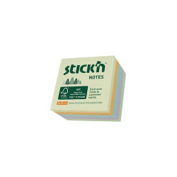 Липкие заметки StickN "FSC Cube 2x2", Pastel Assorted, FSC-сертифицированный