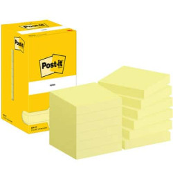 Līmlapiņas 3M Post-it 76x76mm 12x100gab/iep., dzeltenas