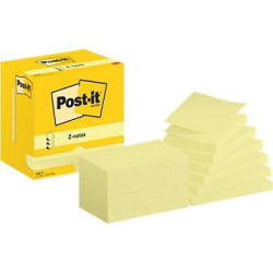 Līmlapiņas 3M Post-it 76x127mm 12x100gab/iep., dzeltenas