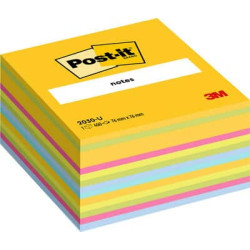 Кубик стикеров 3M Post-it "2030U", Neon, Ультралипкие