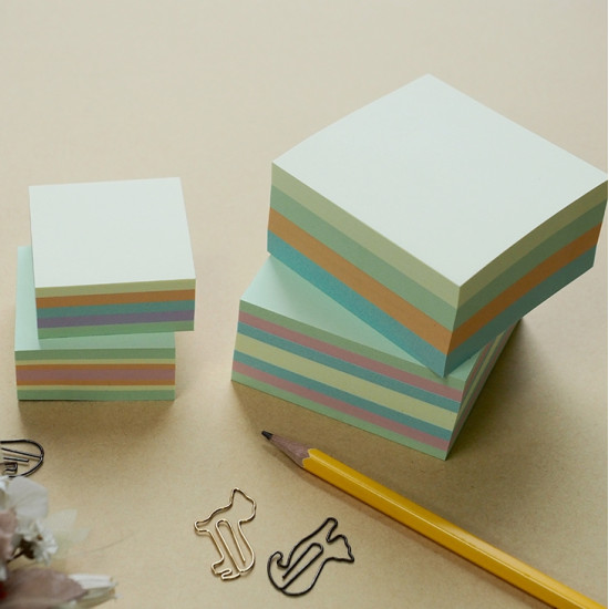 Куб для заметок StickN "21891", Assorted Pastel, FSC-сертифицированный
