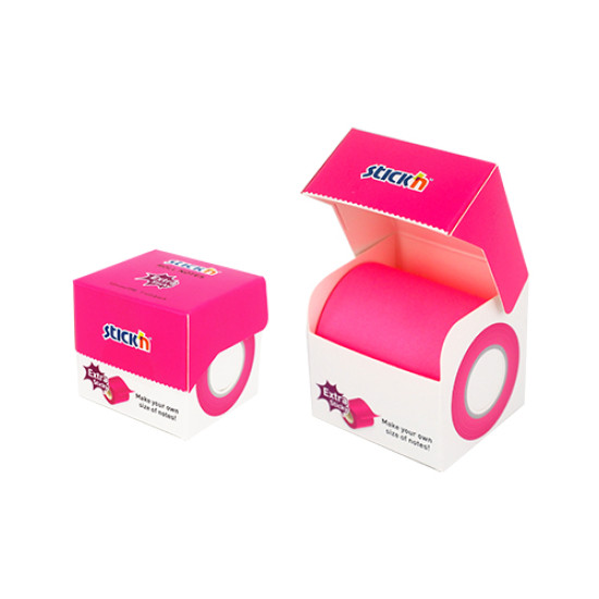 Малярный скотч StickN "21904", Neon Magenta, Для изогнутых поверхностей