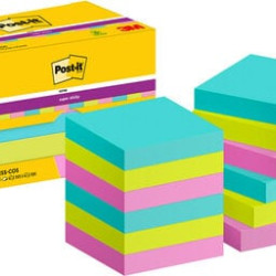 Märkmepaber 3M Post-it® Super Sticky 47.6mmx47.6mm 12tk/pk 90L Cosmic