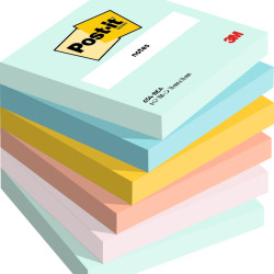 Līmlapiņas 3M Post-It 76mmx76mm, 6gab/iep., Beachside