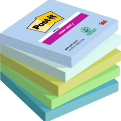 Līmlapiņas 3M Post-It Super Sticky 76mmx76mm, 5gab/iep., Oasis