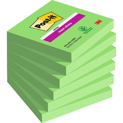 Līmlapiņas POST-IT Super sticky 76x76mm, zaļa kr.