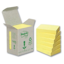 Блокнот 3M Post-it 653 Эко из переработанной бумаги