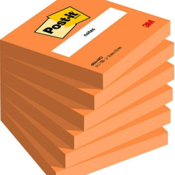 Līmlapiņas 3M Post-It 76mmx76mm, oranžas