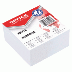 Piez.papīrs Office Products (85x85mm),400lap. balts