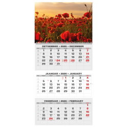 Sienas kalendārs College TRIO Pludmale 2025 nr.PM501-5