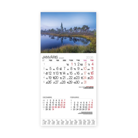 Sienas kalendārs Bonus Nr.10