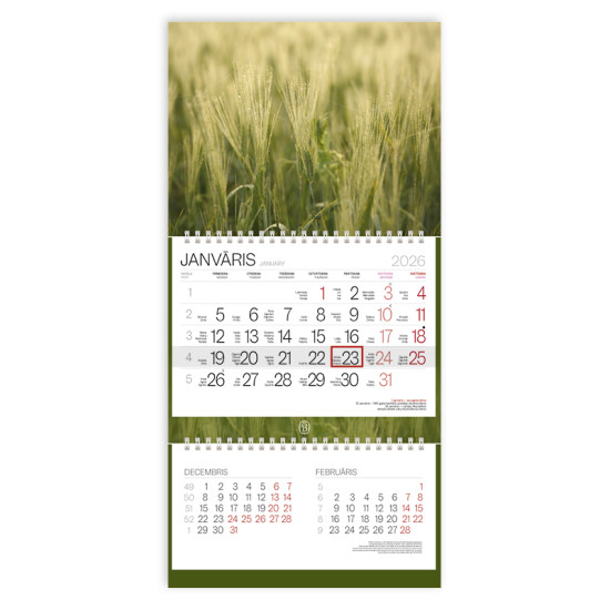 Sienas kalendārs Solo Daba