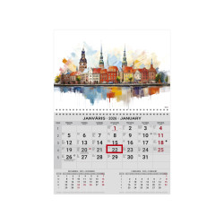 Sienas kalendārs Office Mini, Nr. 7