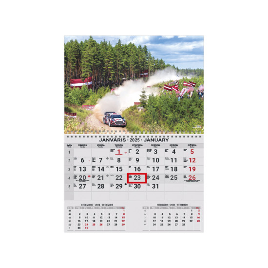 Sienas kalendārs Office Mini, Nr. 19