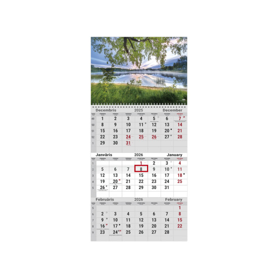 Sienas kalendārs Office, Nr. 2