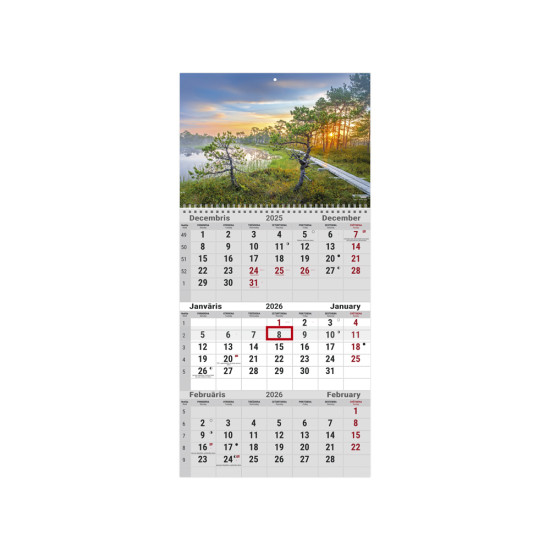 Sienas kalendārs Office, Nr. 4