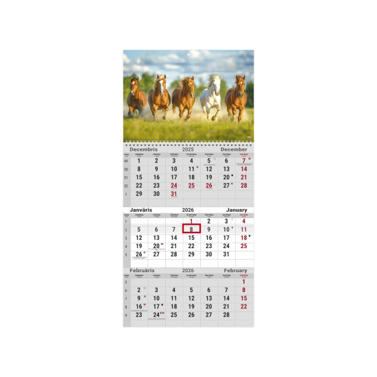 Sienas kalendārs Office, Nr. 10