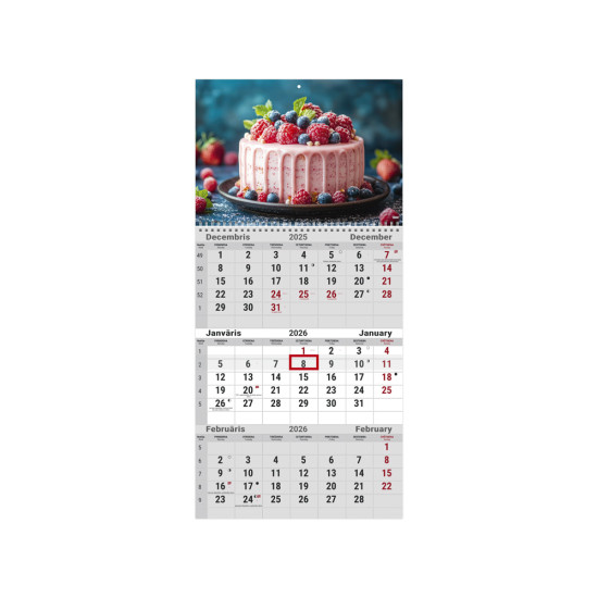 Sienas kalendārs Office, Nr. 15