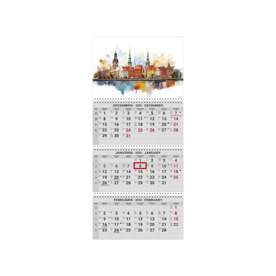 Sienas kalendārs Office Extra, Nr. 7