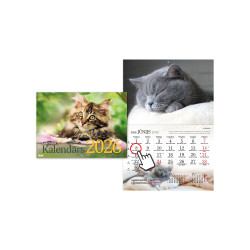 Sienas kalendārs Kaķi