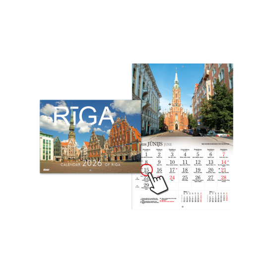 Sienas kalendārs Rīga