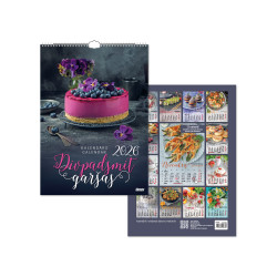 Sienas kalendārs Divpadsmit garšas